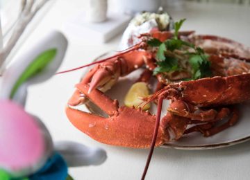 Lobster - a specialty at Outside Monks Ballyvaughan Seafood Restaurant & Bar, County Clare